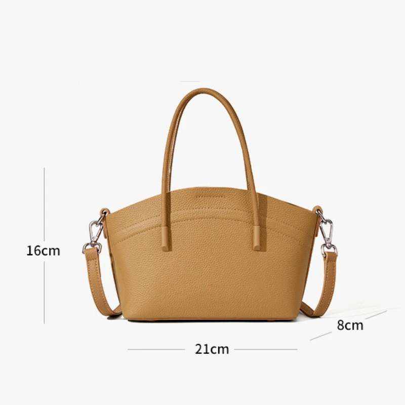 Fashion Women's Handbags Luxury Designer Brand Top Cowhide Shoulder Bags for Ladies Genuine Leather Basket Crossbody Bolsa Brown
Fashion Women's Handbags Luxury Designer Brand Top Cowhide Shoulder Bags for Ladies Genuine Leather Basket Crossbody Bolsa Brown