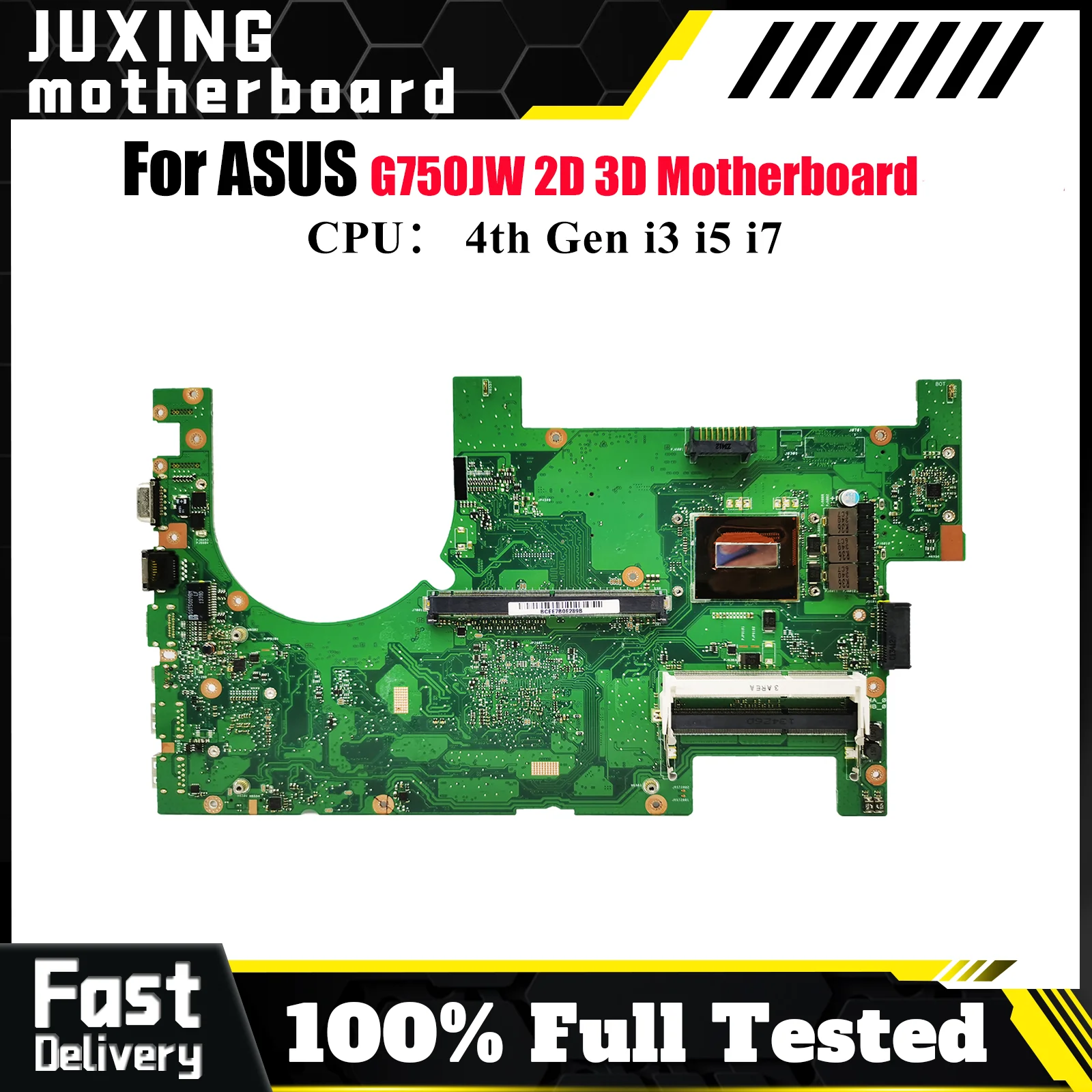 G750JW Материнская плата для ноутбука ASUS ROG G750J G750JH G750JM G750JX G750JZ G750JW G750JY Материнская плата с процессором i3 i5 i7 Test OK stk
G750JW Материнская плата для ноутбука ASUS ROG G750J G750JH G750JM G750JX G750JZ G750JW G750JY Материнская плата с процессором i3 i5 i7 Test OK stk
