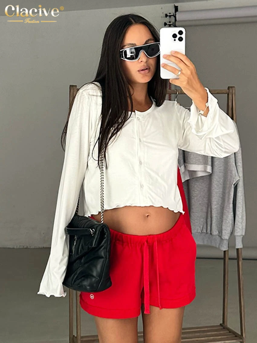 Clacive Fashion Slim Brown Women's Shirt 2025 Bodycon O-Neck Long Sleeve Lady Shirts Elegant Classic Solid Top Female Clothing
Clacive Fashion Slim Brown Women's Shirt 2025 Bodycon O-Neck Long Sleeve Lady Shirts Elegant Classic Solid Top Female Clothing