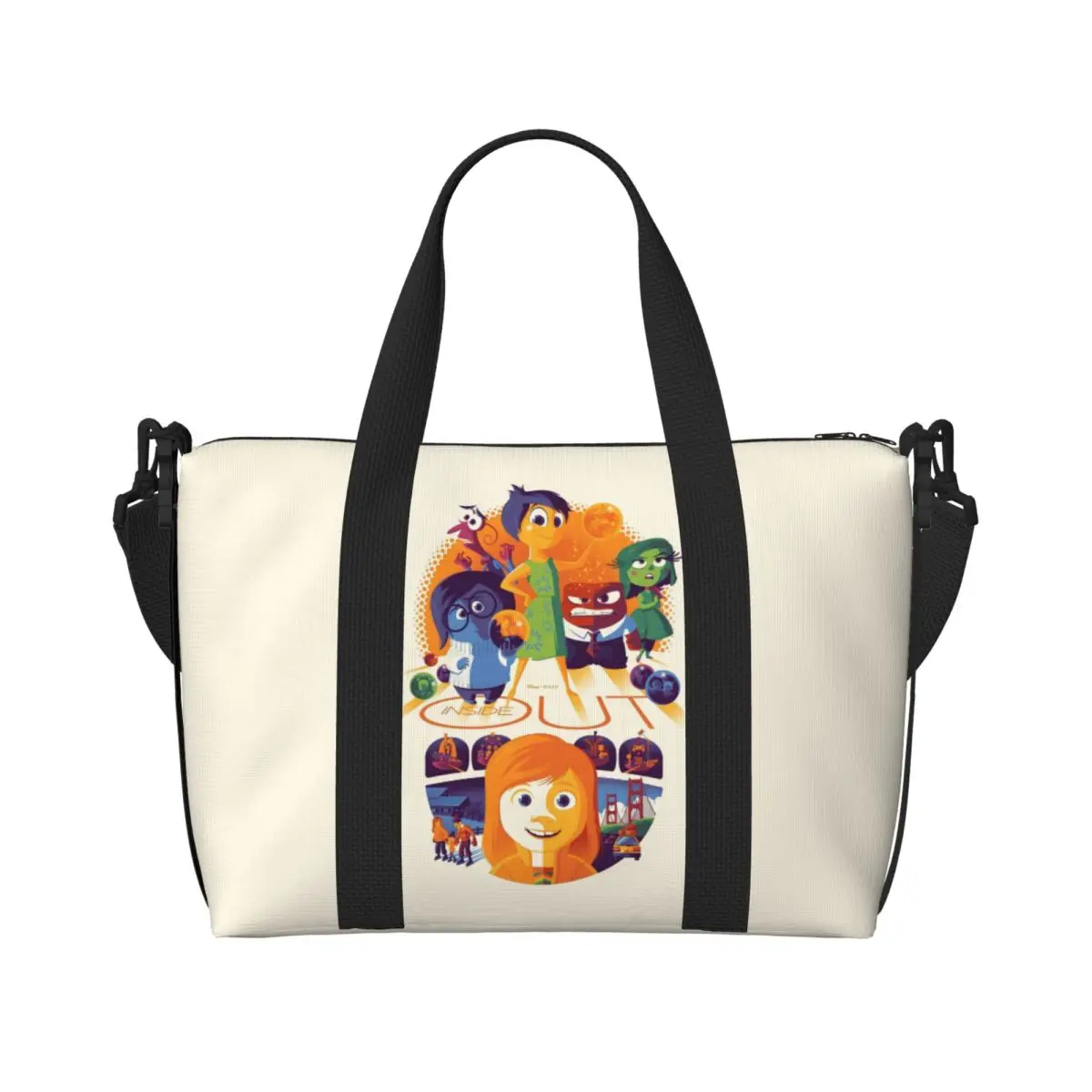 Изготовленная на заказ сумка-тоут, женская большая вместительная милая мультяшная спортивная пляжная дорожная сумка 
Изготовленная на заказ сумка-тоут, женская большая вместительная милая мультяшная спортивная пляжная дорожная сумка