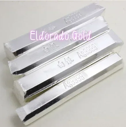 Eldorado Gold 9999 silver jewelry parts silver accessories 10g-100g
Eldorado Gold 9999 silver jewelry parts silver accessories 10g-100g