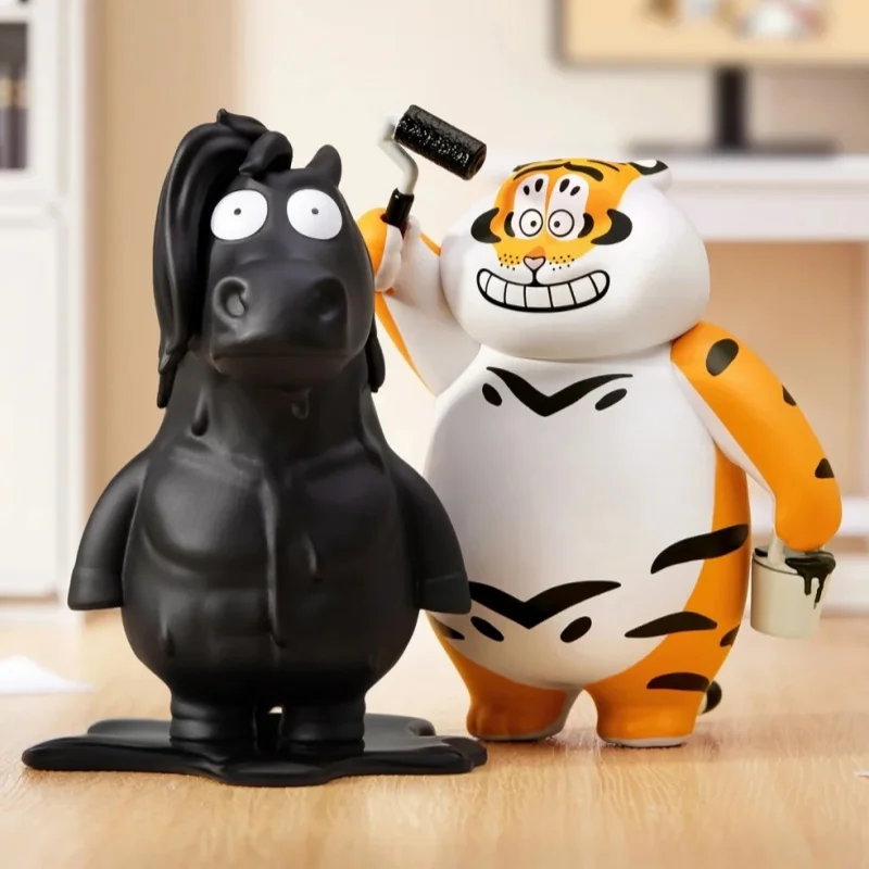 Коллекционная фигурка из ПВХ «Я не толстый тигр» из серии «Год Лошади», случайная упаковка, декор для стола, украшение для дома, подарок
Коллекционная фигурка из ПВХ «Я не толстый тигр» из серии «Год Лошади», случайная упаковка, декор для стола, украшение для дома, подарок