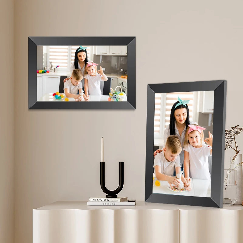 Большая рамка для подарка на Рождество/день рождения, управление через приложение, 10,1 дюйма, 16 ГБ, цифровой альбом с памятью, Wi-Fi, цифровые фоторамки
Большая рамка для подарка на Рождество/день рождения, управление через приложение, 10,1 дюйма, 16 ГБ, цифровой альбом с памятью, Wi-Fi, цифровые фоторамки