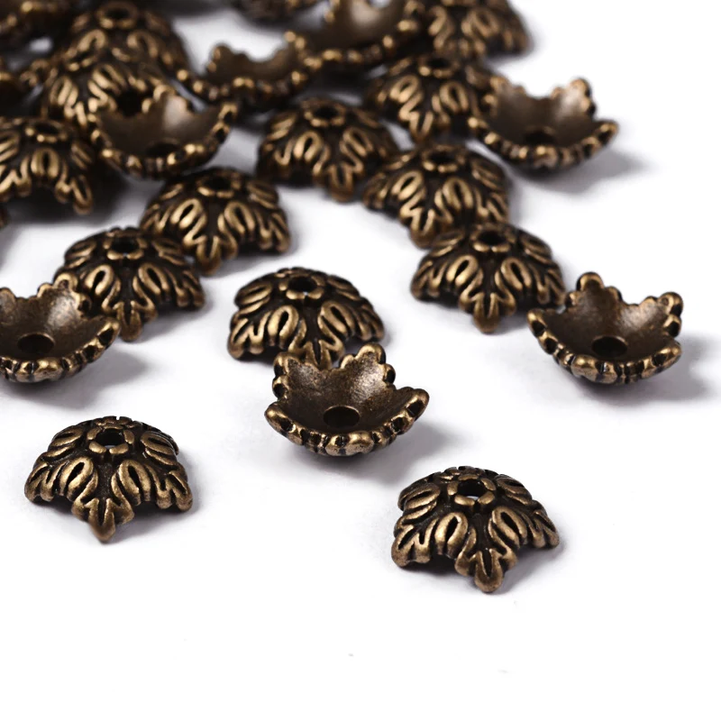 100pcs Tibetan Antique Bronze/Silver Color 5-Petal Flower Bead End Caps for Jewelry Making Needlework DIY Earring Necklace 10mm
100pcs Tibetan Antique Bronze/Silver Color 5-Petal Flower Bead End Caps for Jewelry Making Needlework DIY Earring Necklace 10mm