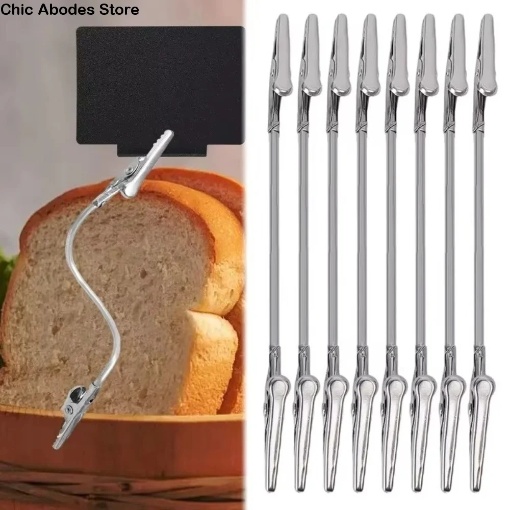 10Pcs Multifunctional Double-ended Incense Clip Flexible Metal Universal Crocodile Clip Adjustable Stable Broken Incense Clip
10Pcs Multifunctional Double-ended Incense Clip Flexible Metal Universal Crocodile Clip Adjustable Stable Broken Incense Clip