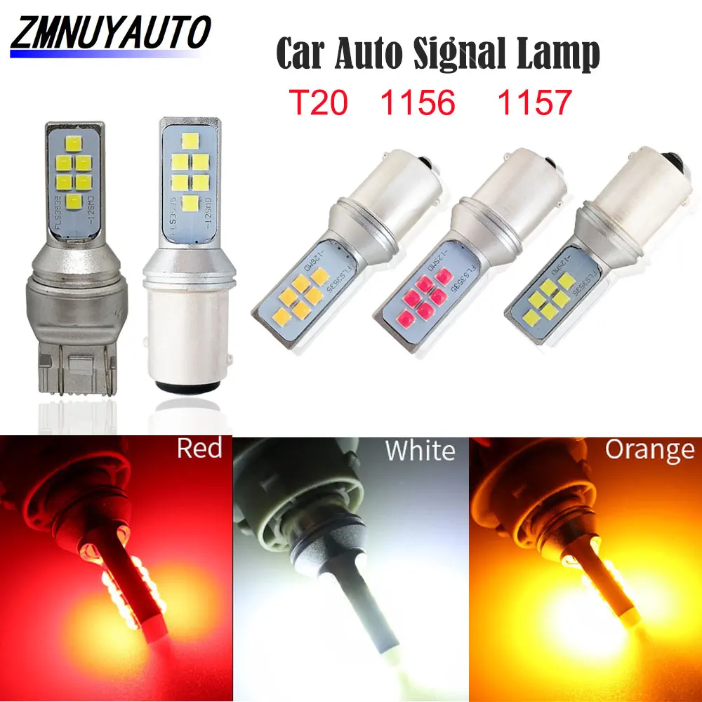 2pcs R5W Led Bulb 1156 1157 Lamp T20 7443 7440 P21W PY21W LED BAY15D P21/5W BA15S BAU15S Reverse Brake Tail Turn Signal Lights
2pcs R5W Led Bulb 1156 1157 Lamp T20 7443 7440 P21W PY21W LED BAY15D P21/5W BA15S BAU15S Reverse Brake Tail Turn Signal Lights