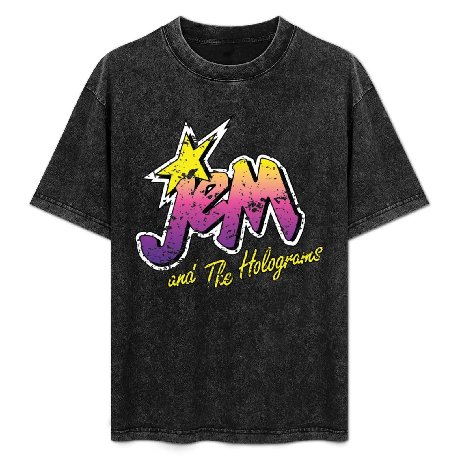 Jem and the Holograms Band Cartoon Misfits Distressed 80s Party Mask T-Shirt Basic Solid Tee for Daily Use
Jem and the Holograms Band Cartoon Misfits Distressed 80s Party Mask T-Shirt Basic Solid Tee for Daily Use