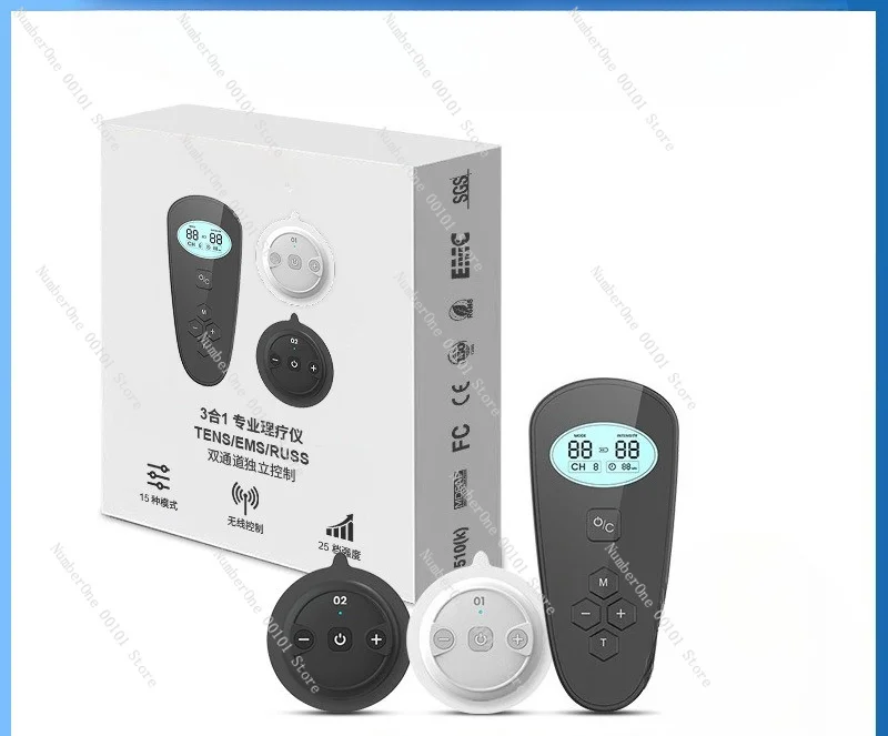 TENS Therapy Machine, 15 Modes 25 Intensities Multifunctional EMS Massager OEM Custom
TENS Therapy Machine, 15 Modes 25 Intensities Multifunctional EMS Massager OEM Custom