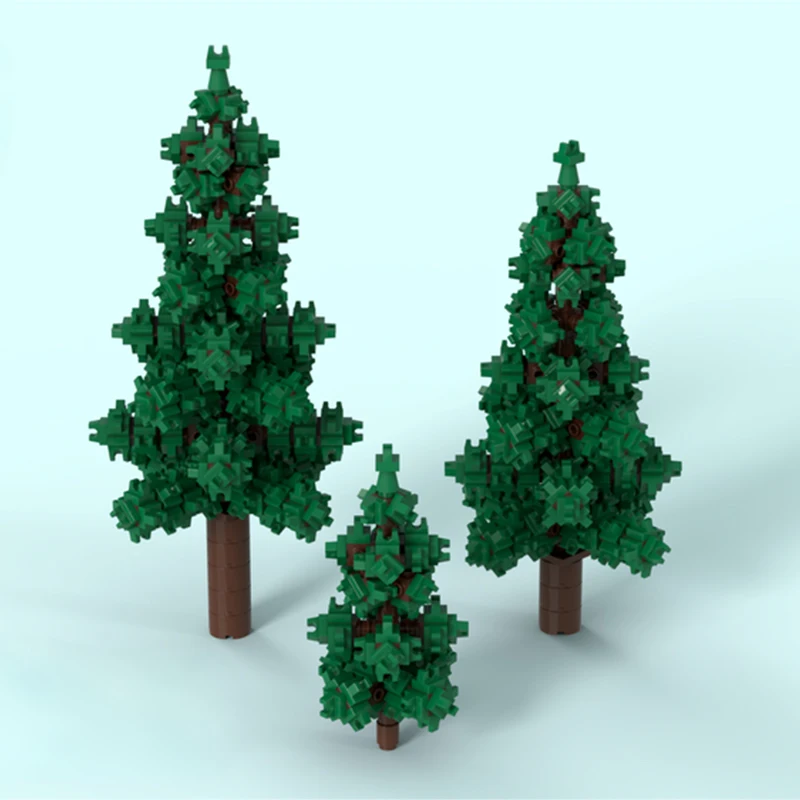 890PCS MOC Modular Fir Trees Diorama DIY Model Building Blocks Educational Assembly Toys Christmas Gift for Kids
890PCS MOC Modular Fir Trees Diorama DIY Model Building Blocks Educational Assembly Toys Christmas Gift for Kids