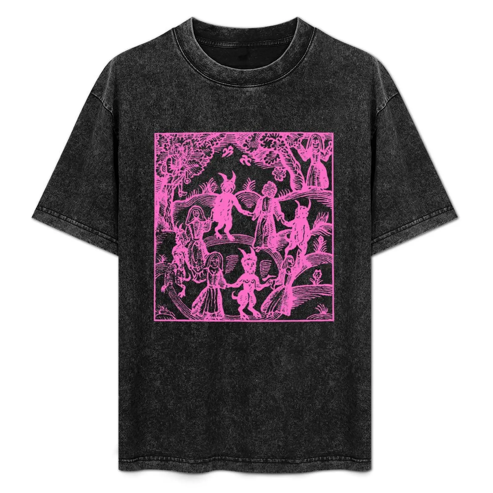 Dance with the Pink Devil T-Shirt Work Daily Short Sleeve Top
Dance with the Pink Devil T-Shirt Work Daily Short Sleeve Top