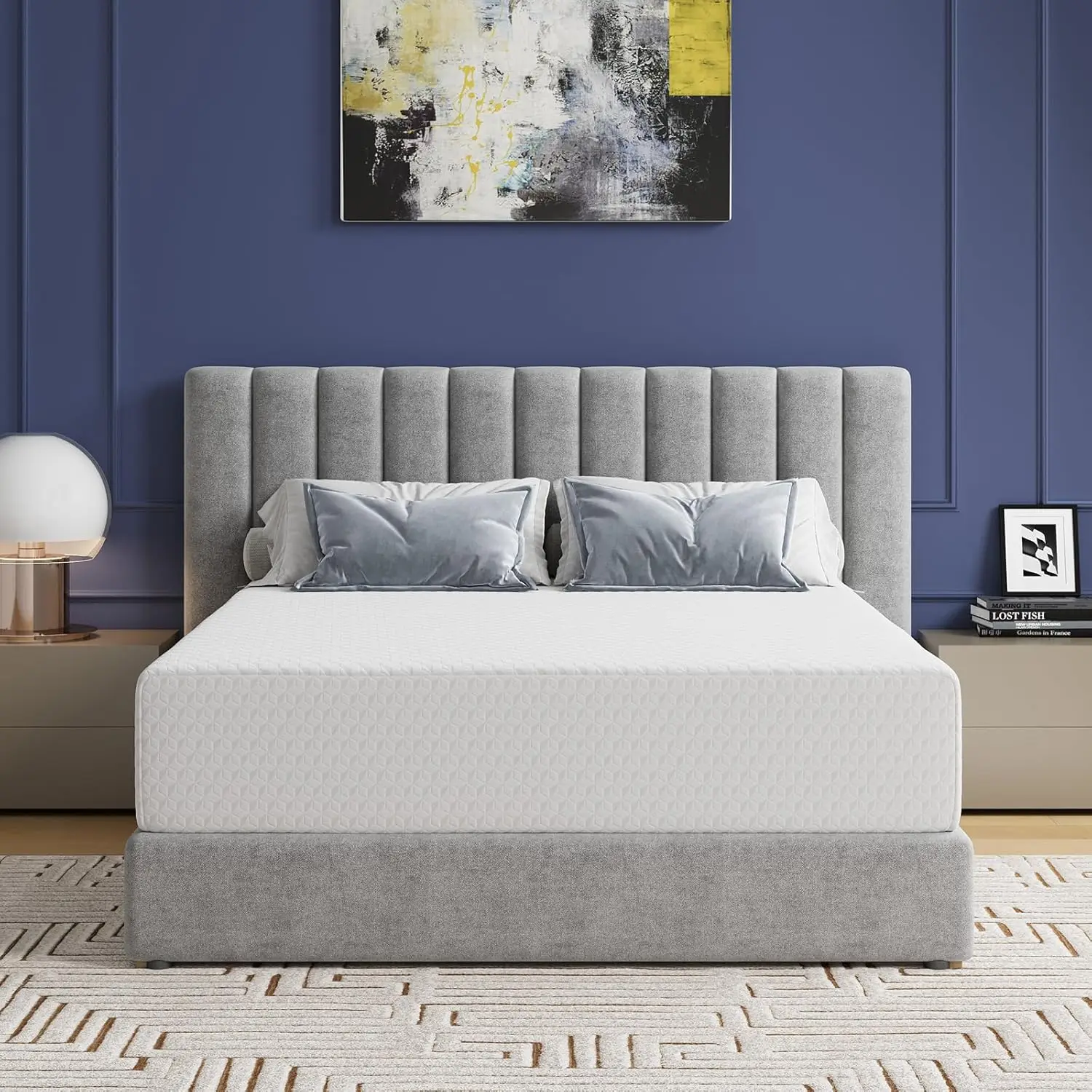 10 Inch Full Mattress with Bamboo Charcoal Memory Foam for Cool Sleep & Pressure Relief, Medium Firm, CertiPUR-US Certified
10 Inch Full Mattress with Bamboo Charcoal Memory Foam for Cool Sleep & Pressure Relief, Medium Firm, CertiPUR-US Certified