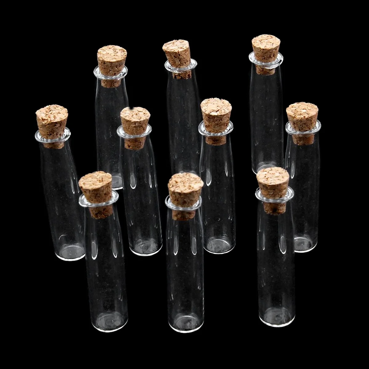10Pcs Glass Bottles Mini Cylinder Shape Clear Cork Stopper DIY Potpourri Flower Petal Gift Decoration Cylinder Glass Bottle
10Pcs Glass Bottles Mini Cylinder Shape Clear Cork Stopper DIY Potpourri Flower Petal Gift Decoration Cylinder Glass Bottle