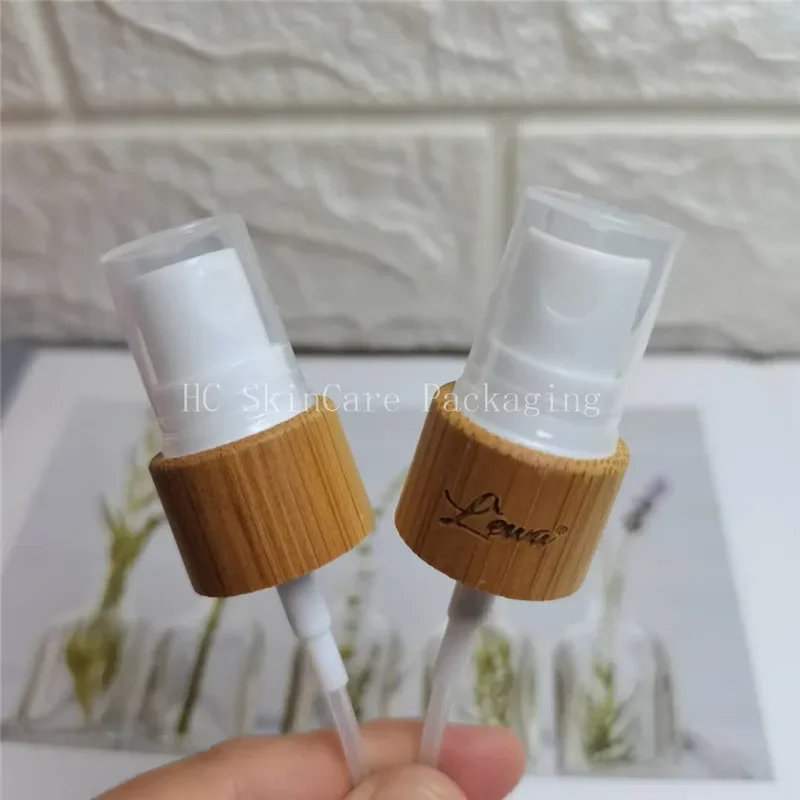 bamboo wood lid mist spray pump head cover glass bottle neck applicable perfume bottle sprayer Bamboo Shell Perfume Atomizer 
bamboo wood lid mist spray pump head cover glass bottle neck applicable perfume bottle sprayer Bamboo Shell Perfume Atomizer