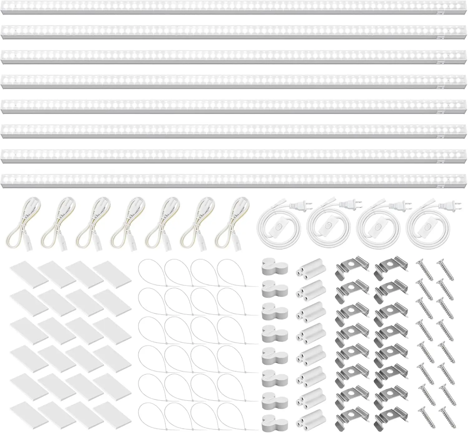 3 фута полного спектра T5 для выращивания комнатных растений, 8 шт. в упаковке со съемным дизайном и отдельным переключателем
3 фута полного спектра T5 для выращивания комнатных растений, 8 шт. в упаковке со съемным дизайном и отдельным переключателем