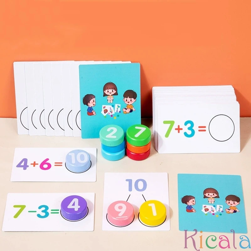 Mixed Color Flash Cards With Wooden Reading Blocks Digital Operation Card For Kids Preschool Educational Learning Activities
Mixed Color Flash Cards With Wooden Reading Blocks Digital Operation Card For Kids Preschool Educational Learning Activities
