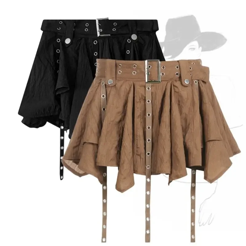 2025 Summer Y2K Sexy Women Pleated Skirts Harajuku Style A-Line Short Skirts Female Vintage Mini Skirt Club Irregular Skirts
2025 Summer Y2K Sexy Women Pleated Skirts Harajuku Style A-Line Short Skirts Female Vintage Mini Skirt Club Irregular Skirts