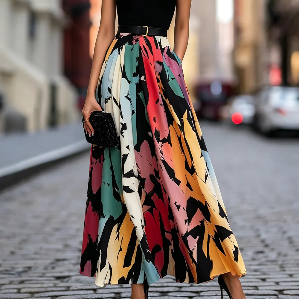 Women's Summer Vintage Short Sleeve Printed Maxi Dress High Waist Slim Elegant Retro Versatile Party Streetwear Woman Clothing
Women's Summer Vintage Short Sleeve Printed Maxi Dress High Waist Slim Elegant Retro Versatile Party Streetwear Woman Clothing
