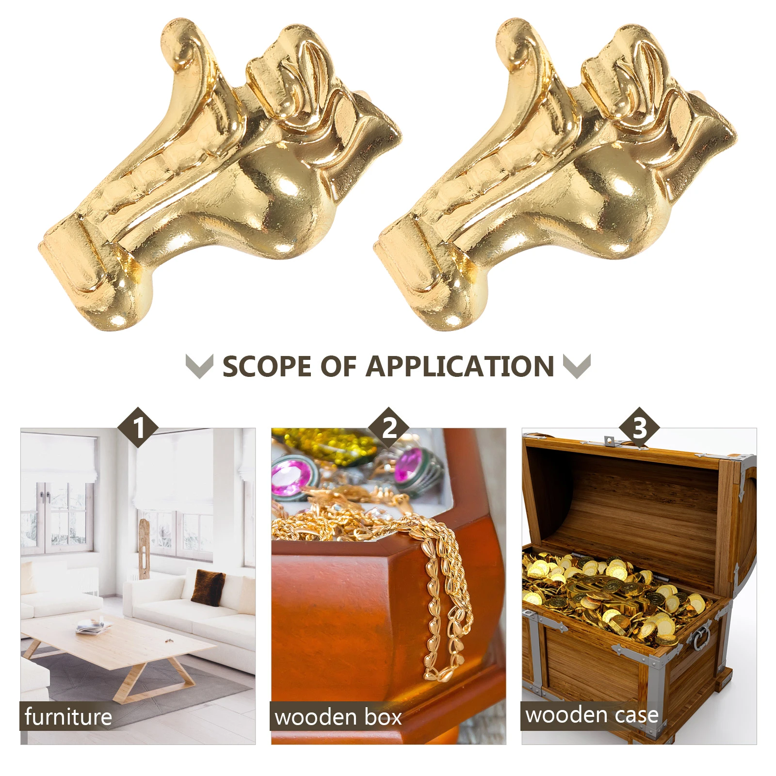 4pcs Zinc Alloy Box Feet for Wooden Jewelry Cases Vintage Edge Protector Furniture Legs Strong Less Rusty Decor
4pcs Zinc Alloy Box Feet for Wooden Jewelry Cases Vintage Edge Protector Furniture Legs Strong Less Rusty Decor