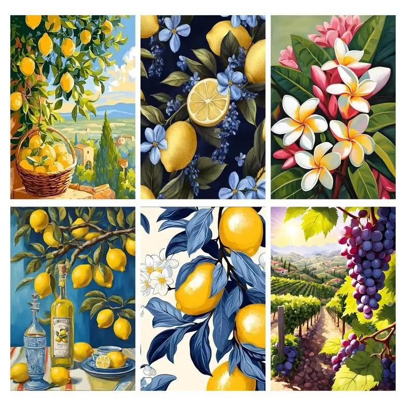 CHENISTORY Painting By Number Fruit Flower Hand Painted Drawing On Canvas Gift DIY Pictures By Numbers Kits Home Decor
CHENISTORY Painting By Number Fruit Flower Hand Painted Drawing On Canvas Gift DIY Pictures By Numbers Kits Home Decor