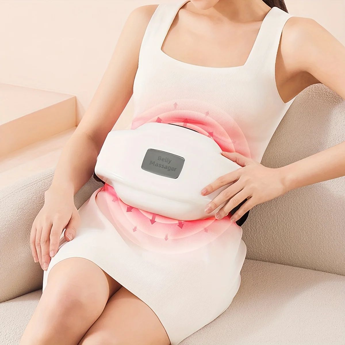 Bian Stone Abdominal Massager Automatic Kneading Moxibustion Heating Belly & Waist Massage Device
Bian Stone Abdominal Massager Automatic Kneading Moxibustion Heating Belly & Waist Massage Device