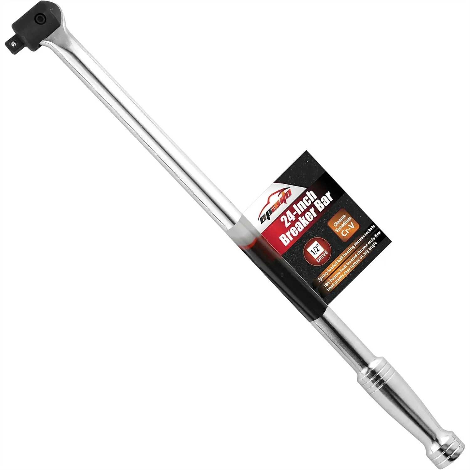 1/2-Inch Drive 24-Inch Breaker Bar, CR-V Steel for Rusted Lug Nuts, Heavy Duty
1/2-Inch Drive 24-Inch Breaker Bar, CR-V Steel for Rusted Lug Nuts, Heavy Duty