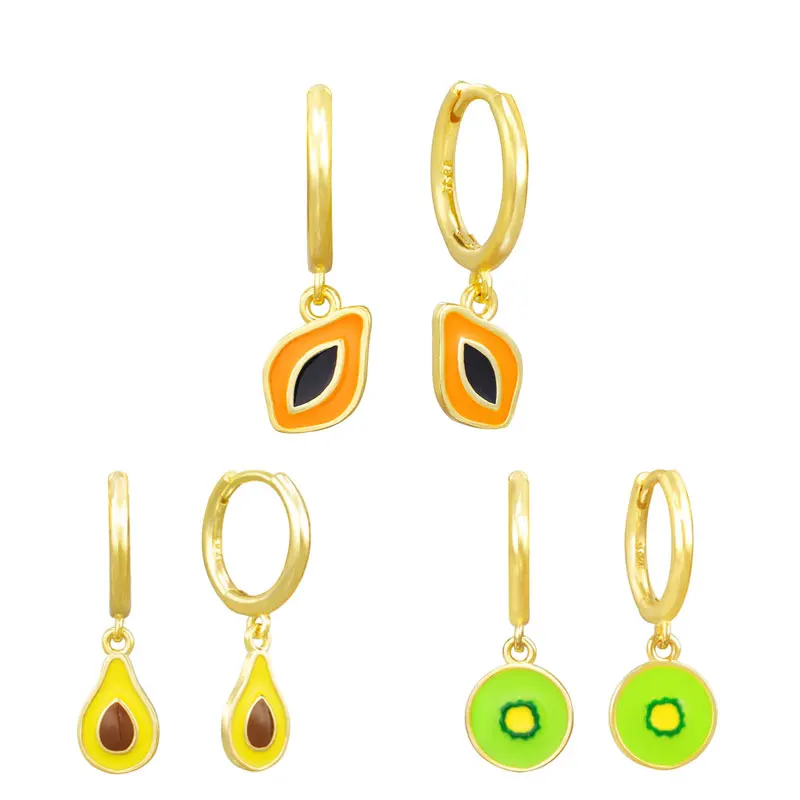 SHADOWHUNTERS Sterling Silver 925 Enamel Papaya Kiwi Hoop Earrings Neon Earrings Cute Summer Fruit Collection Luxury Trendy Accy
SHADOWHUNTERS Sterling Silver 925 Enamel Papaya Kiwi Hoop Earrings Neon Earrings Cute Summer Fruit Collection Luxury Trendy Accy