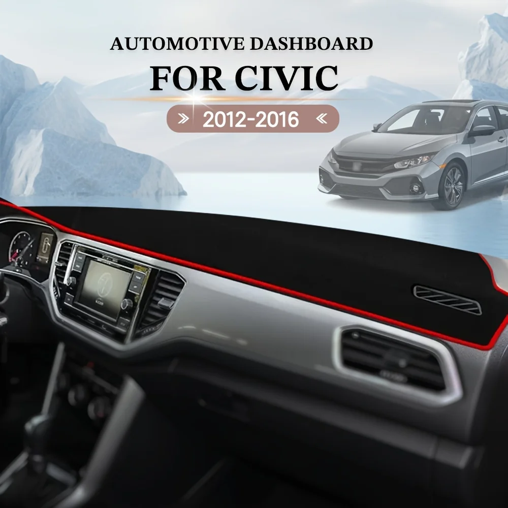 Dashboard Cover Mat for Honda Civic 2012-2015 Anti-Slip Sunshade Pad Car Interior Accessories Custom Fit Protector Trim
Dashboard Cover Mat for Honda Civic 2012-2015 Anti-Slip Sunshade Pad Car Interior Accessories Custom Fit Protector Trim