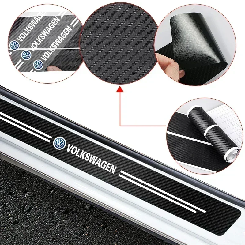 5Pcs Car Logo Door Sill Threshold Anti-scratch Protector Stickers For VW GTI Golf 6 7 R-Line Polo CC Passat B6 Tiguan Bora Jetta
5Pcs Car Logo Door Sill Threshold Anti-scratch Protector Stickers For VW GTI Golf 6 7 R-Line Polo CC Passat B6 Tiguan Bora Jetta