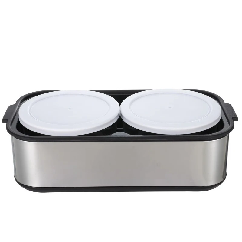 Electric two-cup 2L yogurt machine with LCD screen,can make jam, ice cream and pudding breakfast, self-made fermentation machine
Electric two-cup 2L yogurt machine with LCD screen,can make jam, ice cream and pudding breakfast, self-made fermentation machine