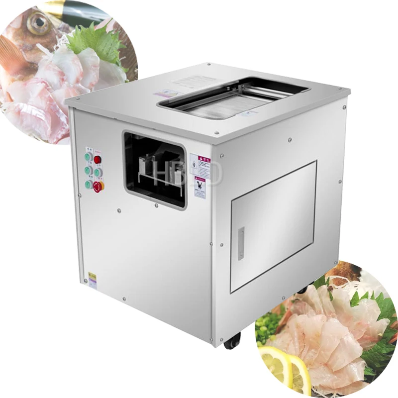 Double Slot Electric Salmon Sashimi Cutting Machine For Fish Fillet Production
Double Slot Electric Salmon Sashimi Cutting Machine For Fish Fillet Production