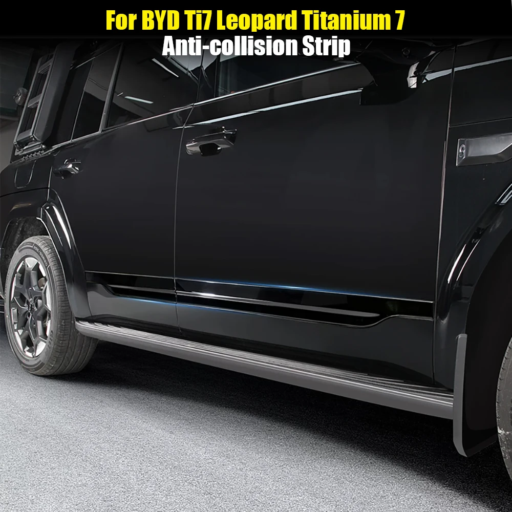 For BYD Ti7 Leopard Titanium 7 Car Door Edge Guard Strip Protector Anti Scratch Side Trim Exterior Styling Accessories Kit
For BYD Ti7 Leopard Titanium 7 Car Door Edge Guard Strip Protector Anti Scratch Side Trim Exterior Styling Accessories Kit