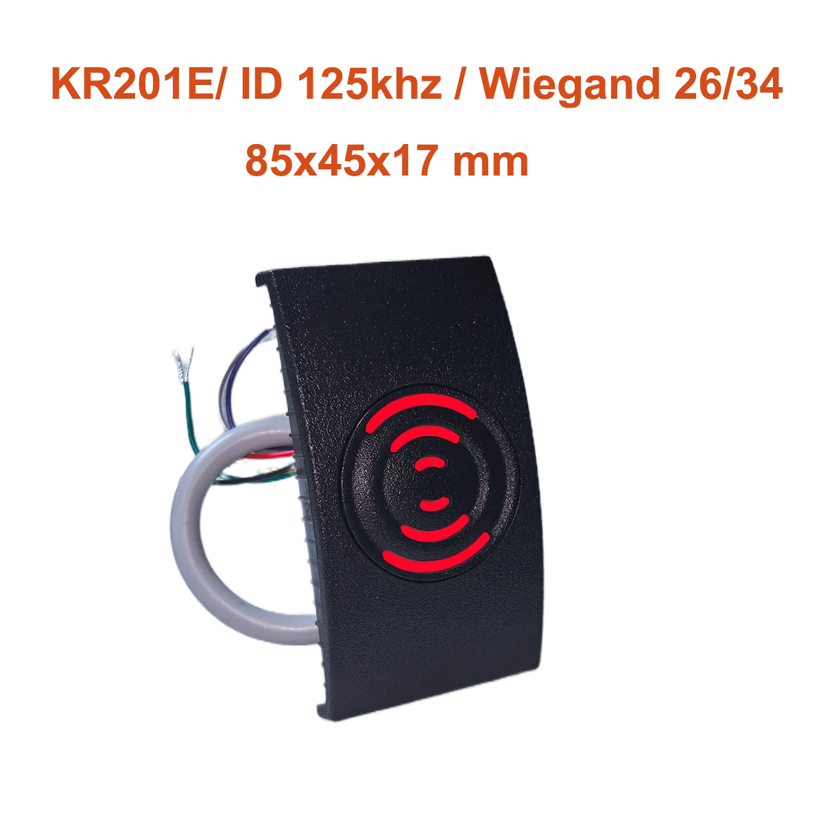 KR101E KR201E RFID Door Access Control Slave Card Reader Small Size 125kHz Wiegand 26 34 for Security Systems
KR101E KR201E RFID Door Access Control Slave Card Reader Small Size 125kHz Wiegand 26 34 for Security Systems