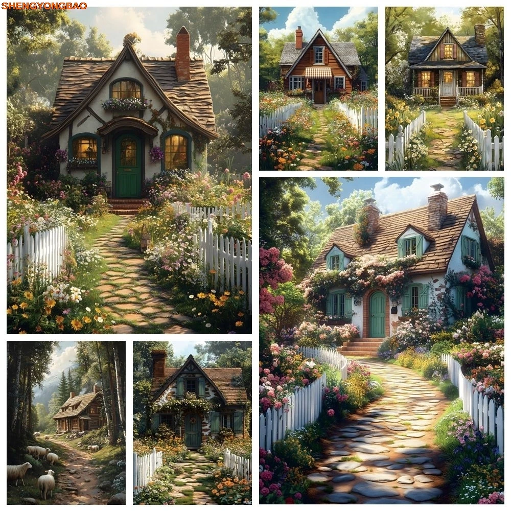 Spring Forest Little House Backdrop Flowers Grass Garden Fence Baby Shower Birthday Party Kids Portrait Photography Background
Spring Forest Little House Backdrop Flowers Grass Garden Fence Baby Shower Birthday Party Kids Portrait Photography Background