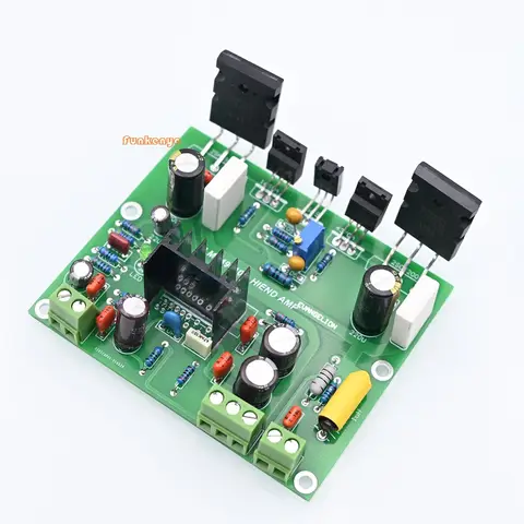 TTA1943 TTC5200 Mono Power Amplifier Board 100W 8R No LME49810 IC