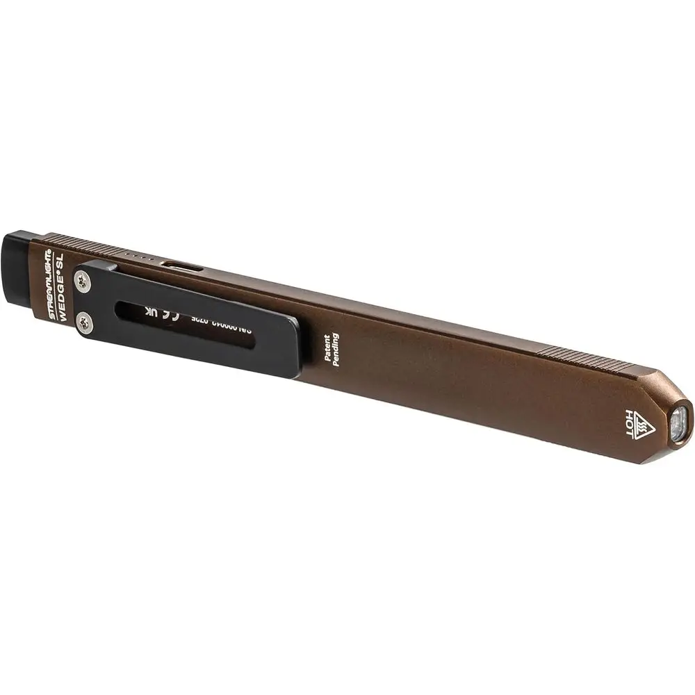Ultra-Thin 500-Lumen Rechargeable LED Flashlight with 1,600-Cla Inspection Beam, Coyote Color
Ultra-Thin 500-Lumen Rechargeable LED Flashlight with 1,600-Cla Inspection Beam, Coyote Color