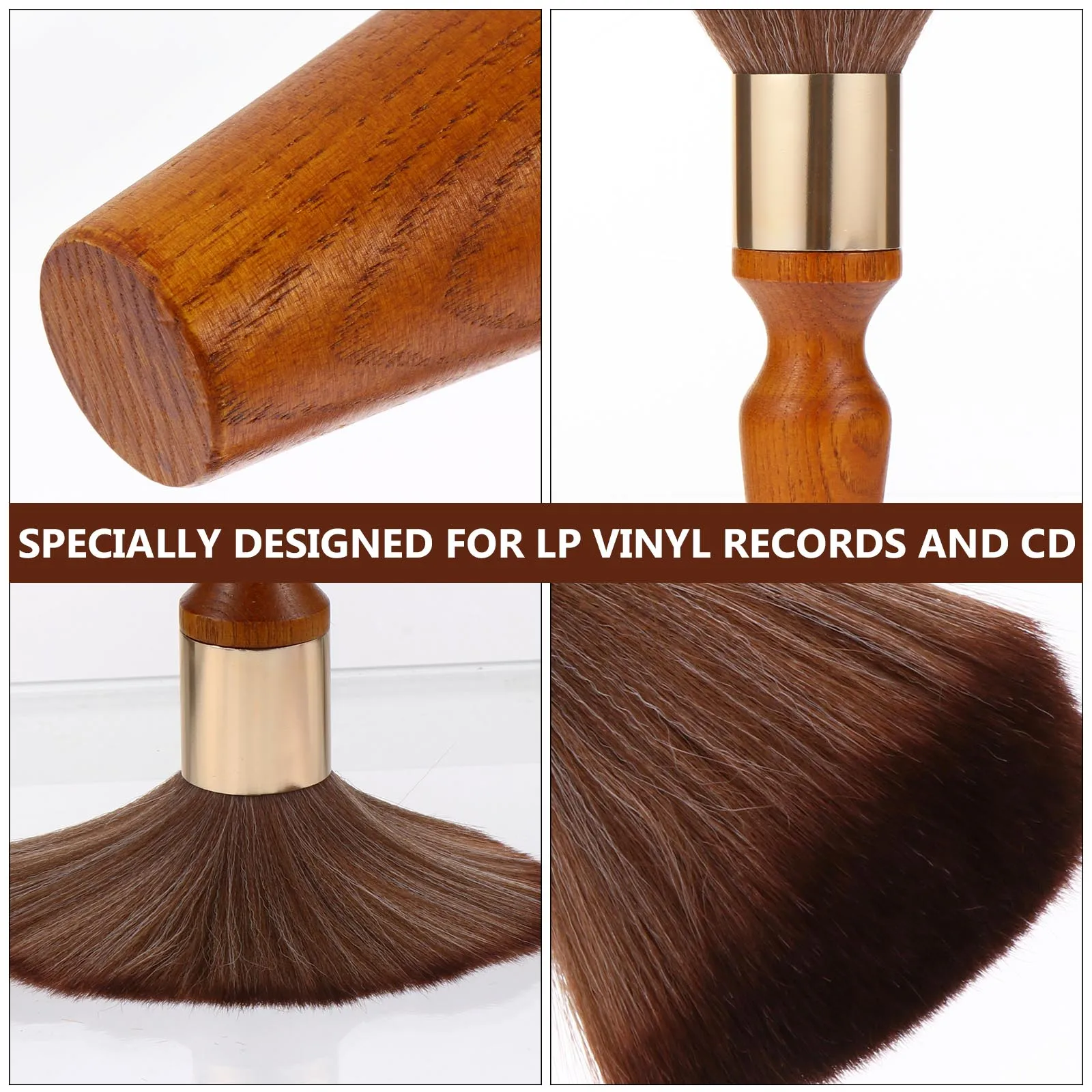 Cleaning Brush Vinyl Record Cleaner Turntable Cd Album Dust Remover Brush Wooden Handle Dust Removal Tool For Records Cd
Cleaning Brush Vinyl Record Cleaner Turntable Cd Album Dust Remover Brush Wooden Handle Dust Removal Tool For Records Cd