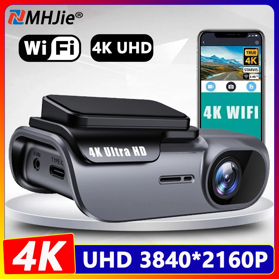 4K 3840*2160P Dash Cam WIFI Car DVR Camera Video Drive Recorder Dashcam Registrar Black Box 24 Hour Monitoring Night Vision
4K 3840*2160P Dash Cam WIFI Car DVR Camera Video Drive Recorder Dashcam Registrar Black Box 24 Hour Monitoring Night Vision