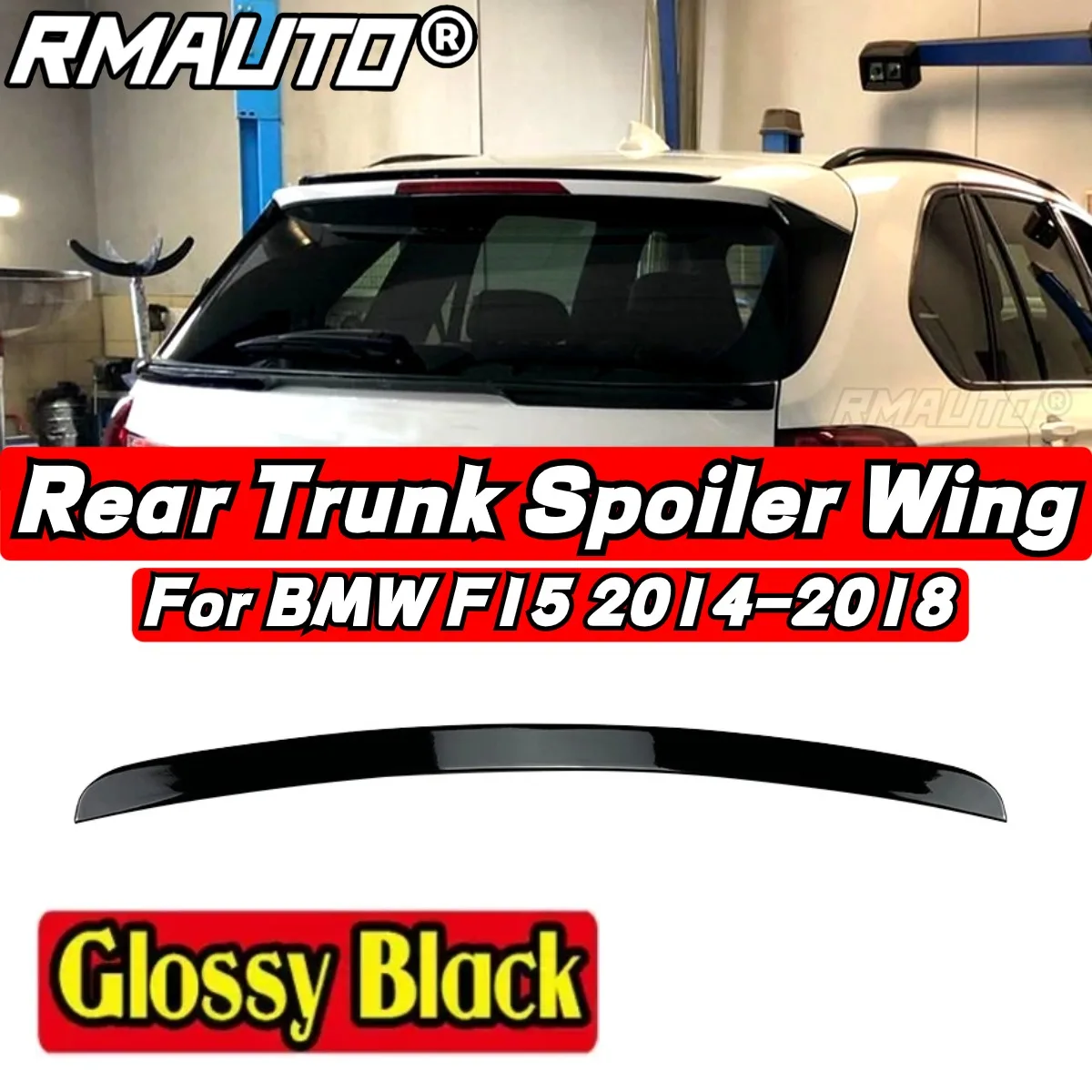 For BMW X5 F15 2014 2015 2016 2017 2018 Rear Spoiler Wing Modification Part BMW F15 Car Rear Trunk Spoiler Car Accessories
For BMW X5 F15 2014 2015 2016 2017 2018 Rear Spoiler Wing Modification Part BMW F15 Car Rear Trunk Spoiler Car Accessories