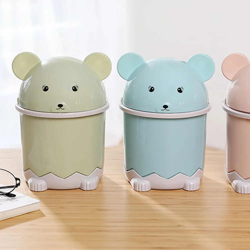 Cartoon Trash Can Mini Desk Desktop Creative Plastic Dustbin Small Basket Blue Color Fashion Design Kitchen Bedroom
Cartoon Trash Can Mini Desk Desktop Creative Plastic Dustbin Small Basket Blue Color Fashion Design Kitchen Bedroom