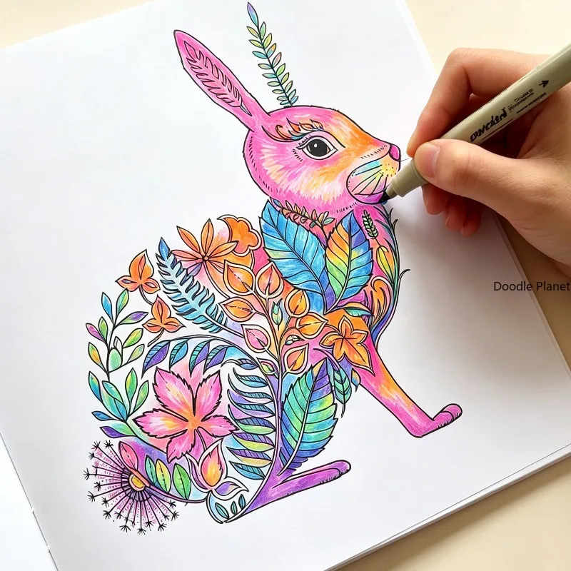 Tropical Plant and Flower Coloring Picture Book, Stress Relief Hand Drawn Coloring Book, Art Copying Picture Book, 24 Patterns
Tropical Plant and Flower Coloring Picture Book, Stress Relief Hand Drawn Coloring Book, Art Copying Picture Book, 24 Patterns