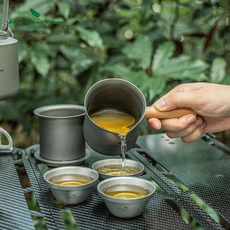 Pure Titanium Kung Fu Tea Set,Ultra Light And Heat-Resistant Eagle Beak Cup,Portable Tea Set ,Outdoor Camping And Travel,A1502
Pure Titanium Kung Fu Tea Set,Ultra Light And Heat-Resistant Eagle Beak Cup,Portable Tea Set ,Outdoor Camping And Travel,A1502