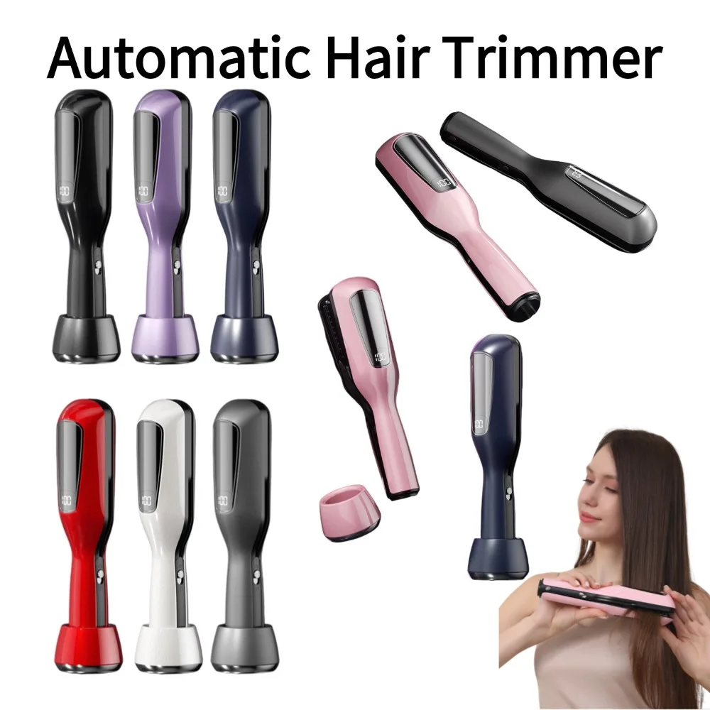 Cordless Automatic Hair Trimmer with LED Display Split Ends Remover Clipper Hair Cutting Tool for Women Salon Styling Tools
Cordless Automatic Hair Trimmer with LED Display Split Ends Remover Clipper Hair Cutting Tool for Women Salon Styling Tools