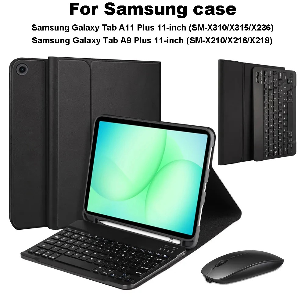 Case for Samsung Galaxy Tab A11 Plus 11-inch,for Samsung Galaxy Tab A9+ 11inch Bluetooth Keyboard cover,with dual mode mouse
Case for Samsung Galaxy Tab A11 Plus 11-inch,for Samsung Galaxy Tab A9+ 11inch Bluetooth Keyboard cover,with dual mode mouse