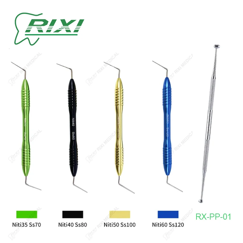 RIXI Stainless Steel Probe Periodontal Dental Composite Filling Set Titanium Coated Double-Ended Spatula Restorative Dentistry
RIXI Stainless Steel Probe Periodontal Dental Composite Filling Set Titanium Coated Double-Ended Spatula Restorative Dentistry
