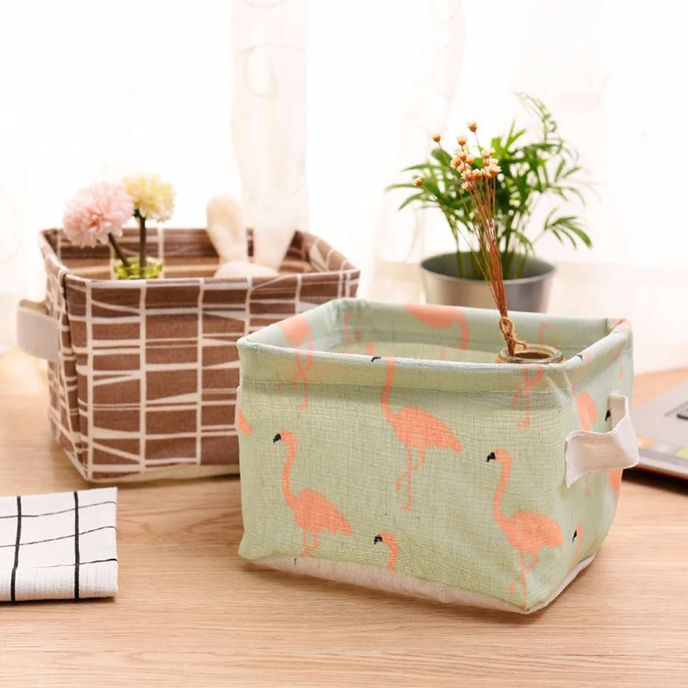 Foldable Cotton Linen Basket Desktop Debris Organizer Large Capacity For Books Clothes Coffeefolding Storage Baskets Desktop
Foldable Cotton Linen Basket Desktop Debris Organizer Large Capacity For Books Clothes Coffeefolding Storage Baskets Desktop