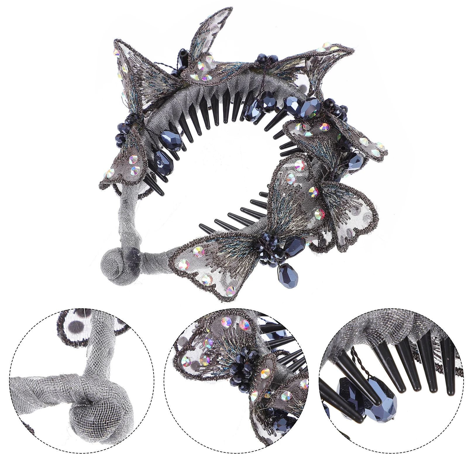 1pc Large Crystal Hairpin Handmade Woven Butterfly Rhinestone Hair Clips For Wedding Party Daily Wear Hair Accessories
1pc Large Crystal Hairpin Handmade Woven Butterfly Rhinestone Hair Clips For Wedding Party Daily Wear Hair Accessories