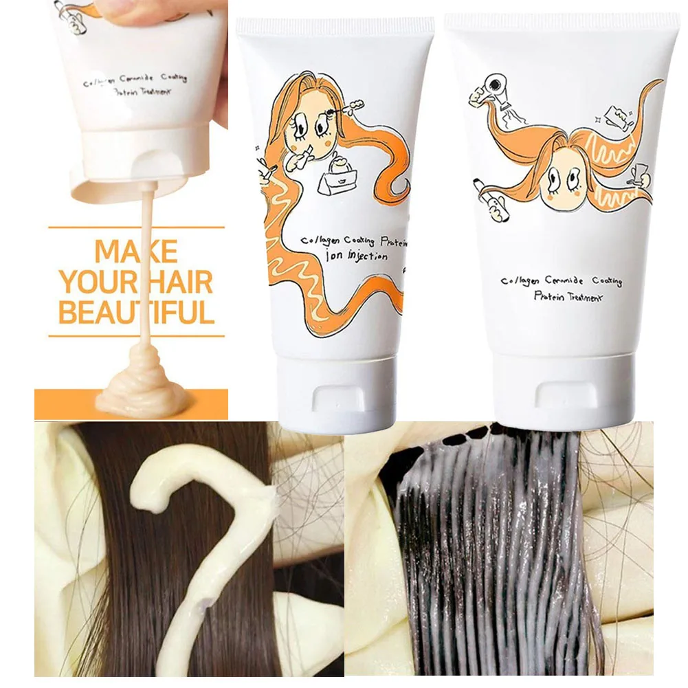 Collagen Coating Hair Conditioner Treatment Damaged Hair Revitalize Hair Straighten Soft Smooth Moisturize Keratin Hair Mask
Collagen Coating Hair Conditioner Treatment Damaged Hair Revitalize Hair Straighten Soft Smooth Moisturize Keratin Hair Mask