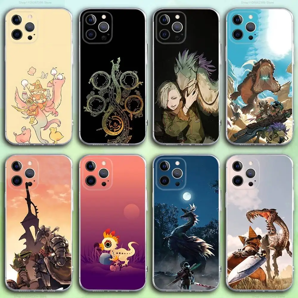 M-Monster H-Hunter Wilds Phone Case For iPhone 17,16,15,14,13,12,11 Pro,Max,Plus,X,XS,XR,SE4,E Mini Transparent Soft Cover
M-Monster H-Hunter Wilds Phone Case For iPhone 17,16,15,14,13,12,11 Pro,Max,Plus,X,XS,XR,SE4,E Mini Transparent Soft Cover