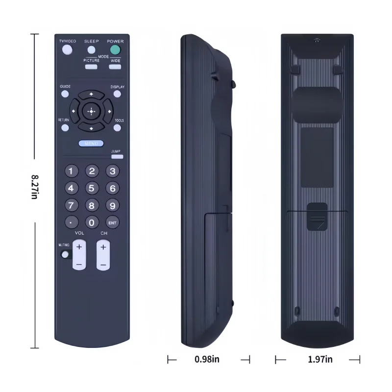 Sony TV Remote Control Compatible RM-YD021 KDL-26ML130 KDL-26M3000 Replacement Battery Remote Control for Sony TVs
Sony TV Remote Control Compatible RM-YD021 KDL-26ML130 KDL-26M3000 Replacement Battery Remote Control for Sony TVs