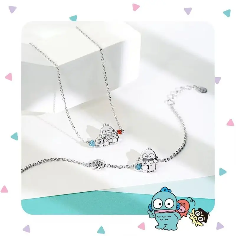 Hangyodon New Necklace Bracelet Chain Ear Studs Alloy Cute Cartoon Exquisite Fashion Accessories Versatile Trend Decoration
Hangyodon New Necklace Bracelet Chain Ear Studs Alloy Cute Cartoon Exquisite Fashion Accessories Versatile Trend Decoration